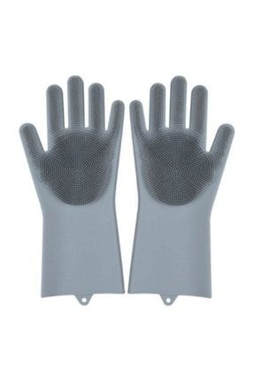 Magic Gloves Sihirli Bulaşık Eldiveni Mutfak Banyo Temizleme Fırçası 65124