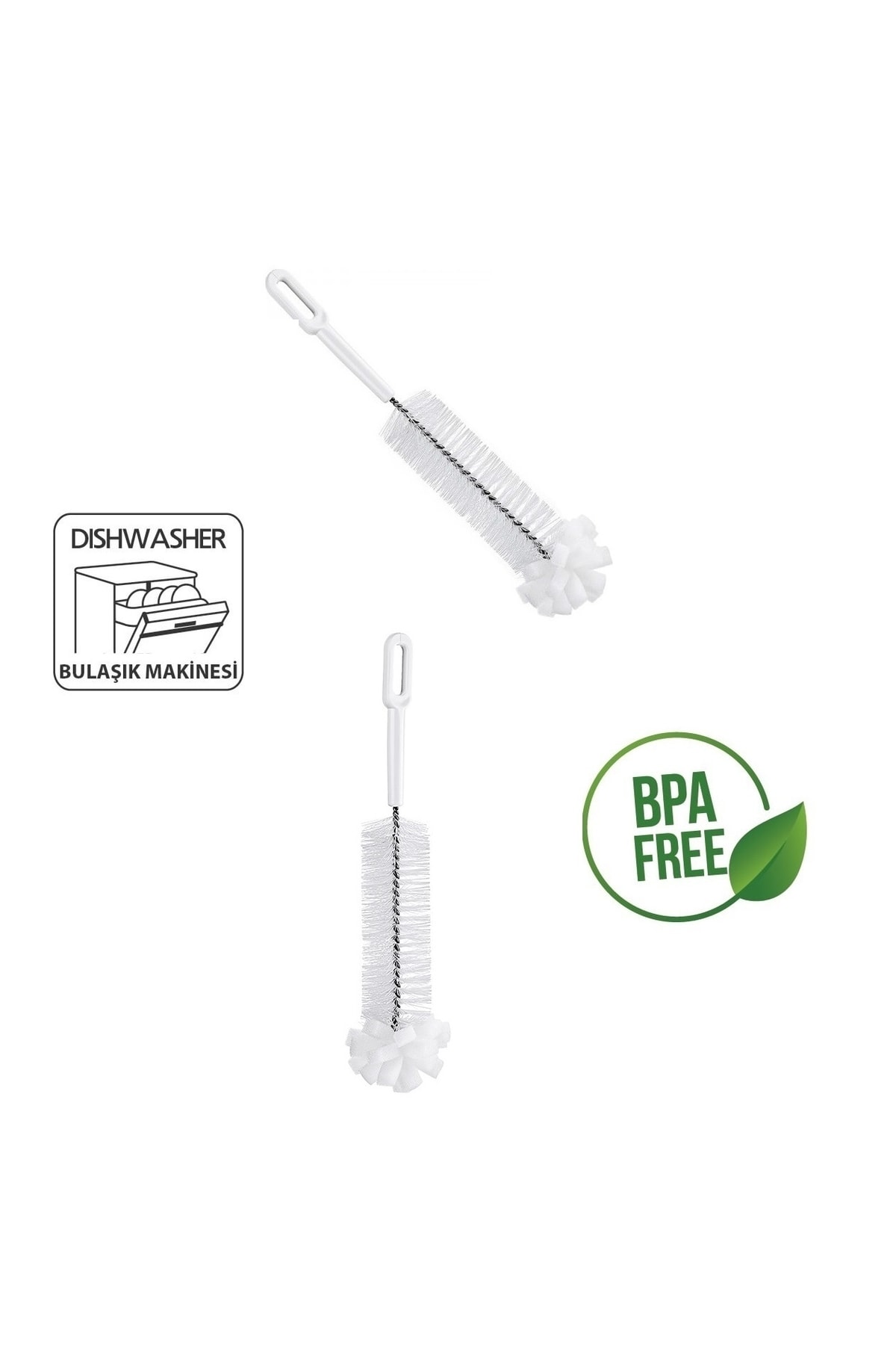 Titiz Plastik Biberon Ve Şişe Temizleme Fırçası