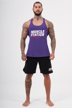 Musclestation Toughman Tank Workout Mor Fitness Atlet CR044