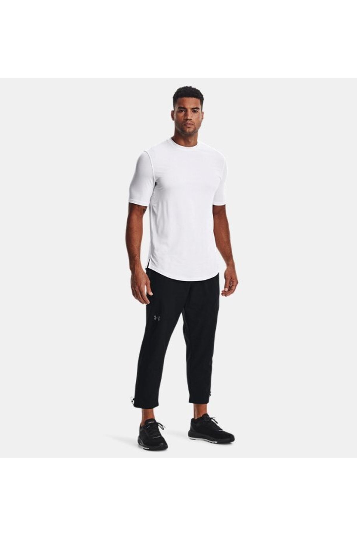 شلوار گرمکن ورزشی مشکی مردانه لباس های زراعی غیرقابل توقف در UA شش 1370986 001 Under Armour