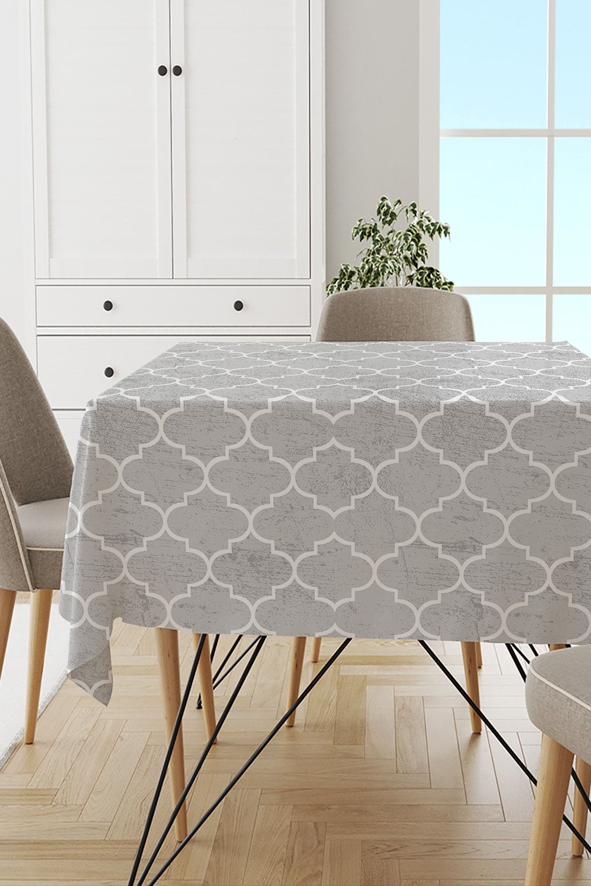 Viva Home Table Cover Gray Rectangle Trendyol