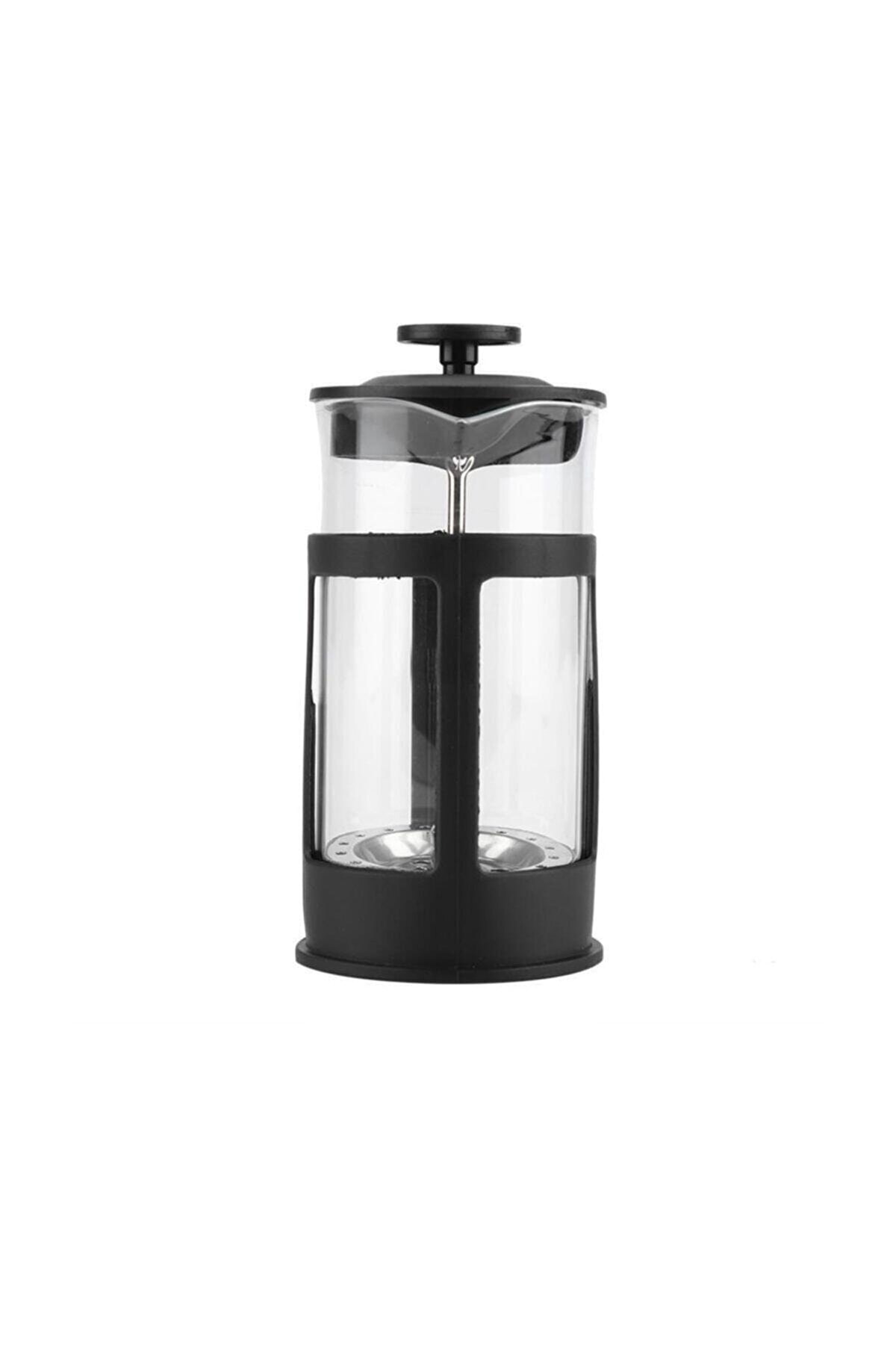French Press Süzgeçli Çay Kahve Kupası 600 ml