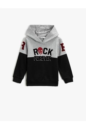 Erkek Gri Rock Forever Sweatshirt 0KKB16791TK
