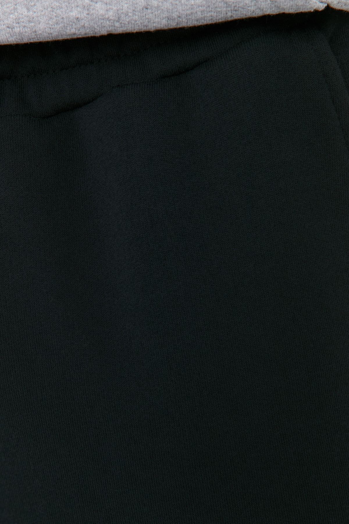 Trendyol Collection-Pantaloni de trening pentru bărbați, negri, cu ajustare normală TMNAW23EA00060 4