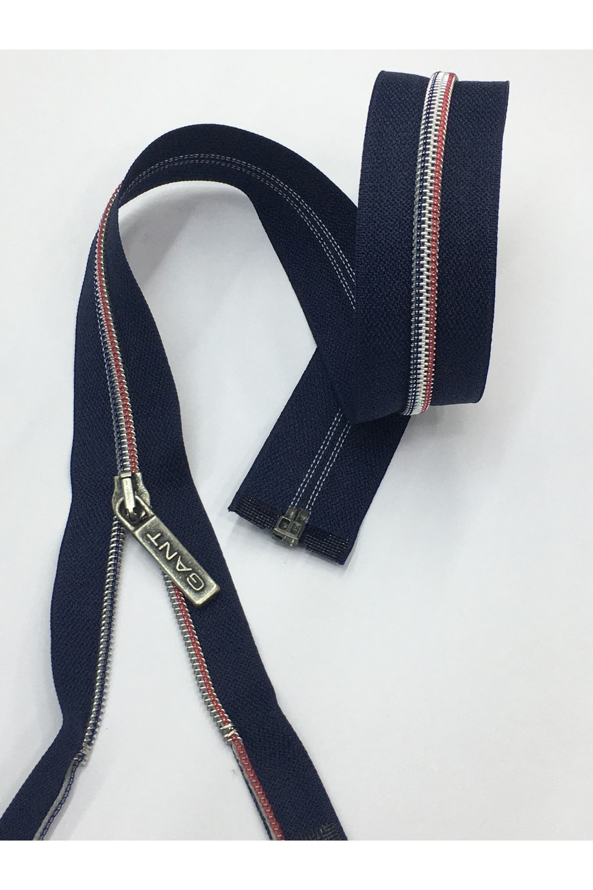 Tracksuit Coat Zipper 60 Cm Navy Blue ( Gant )