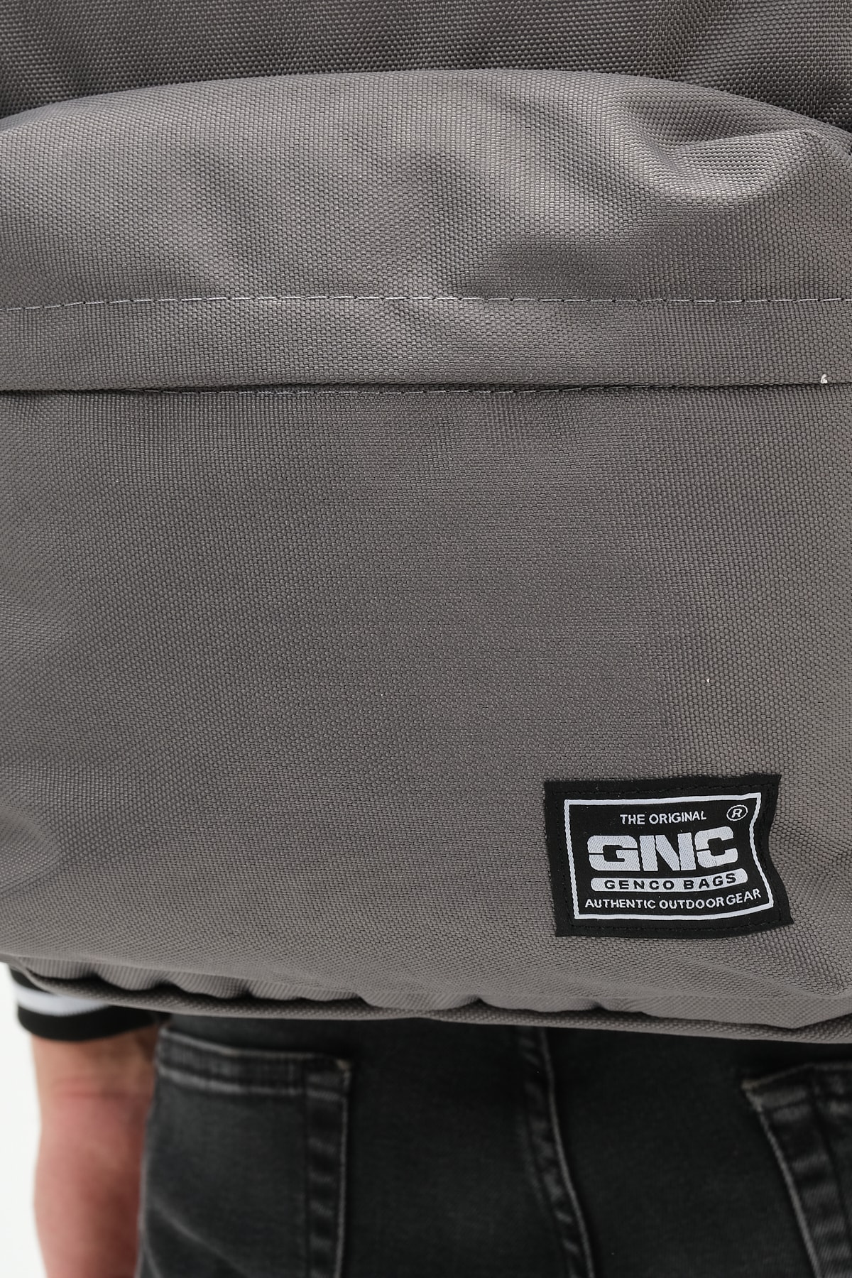 کوله پشتی زنانه خاکستری Ensar Çanta | gnc1 اورجینال - تصویر 4