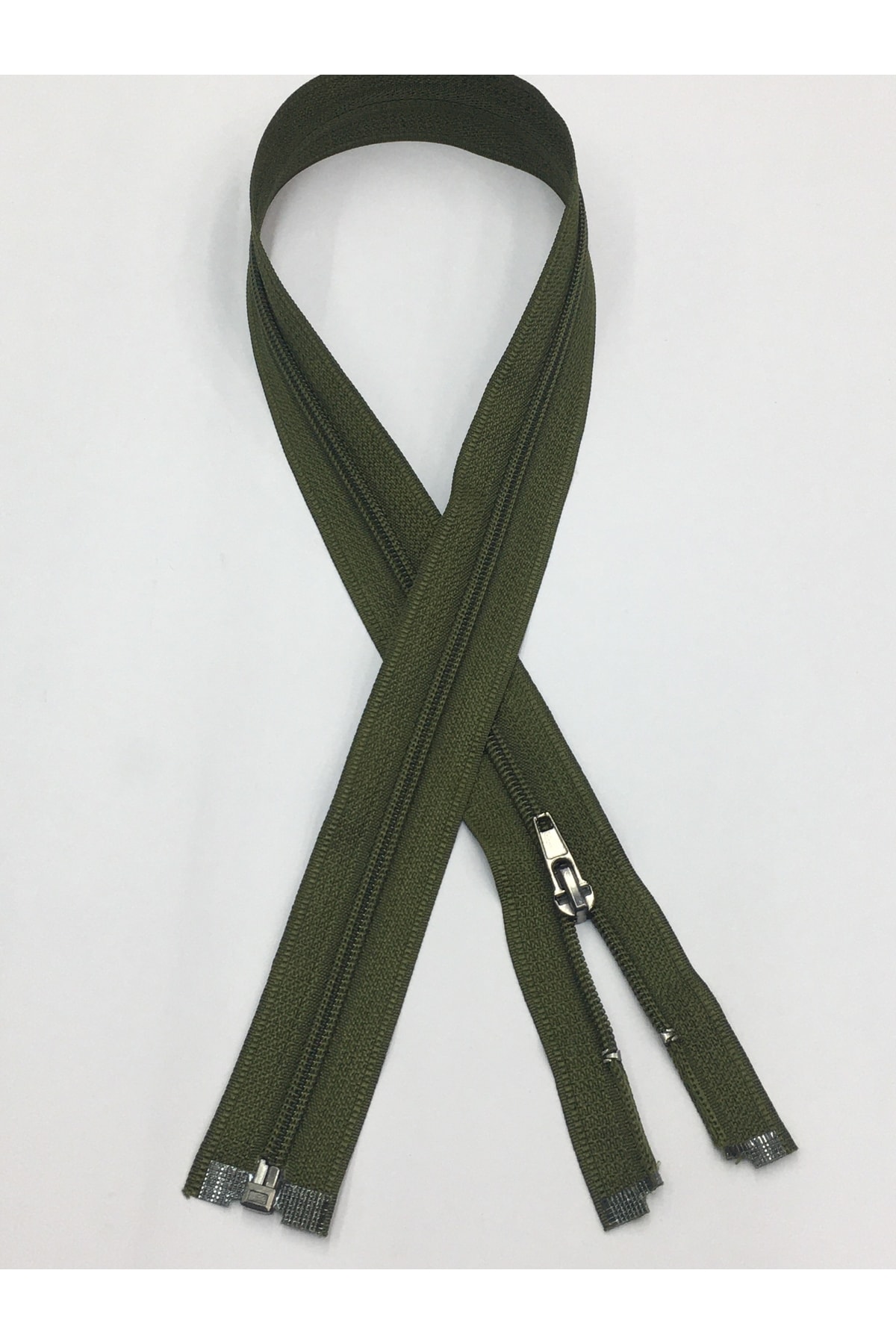 Tracksuit Coat Zipper 70 Cm Khaki