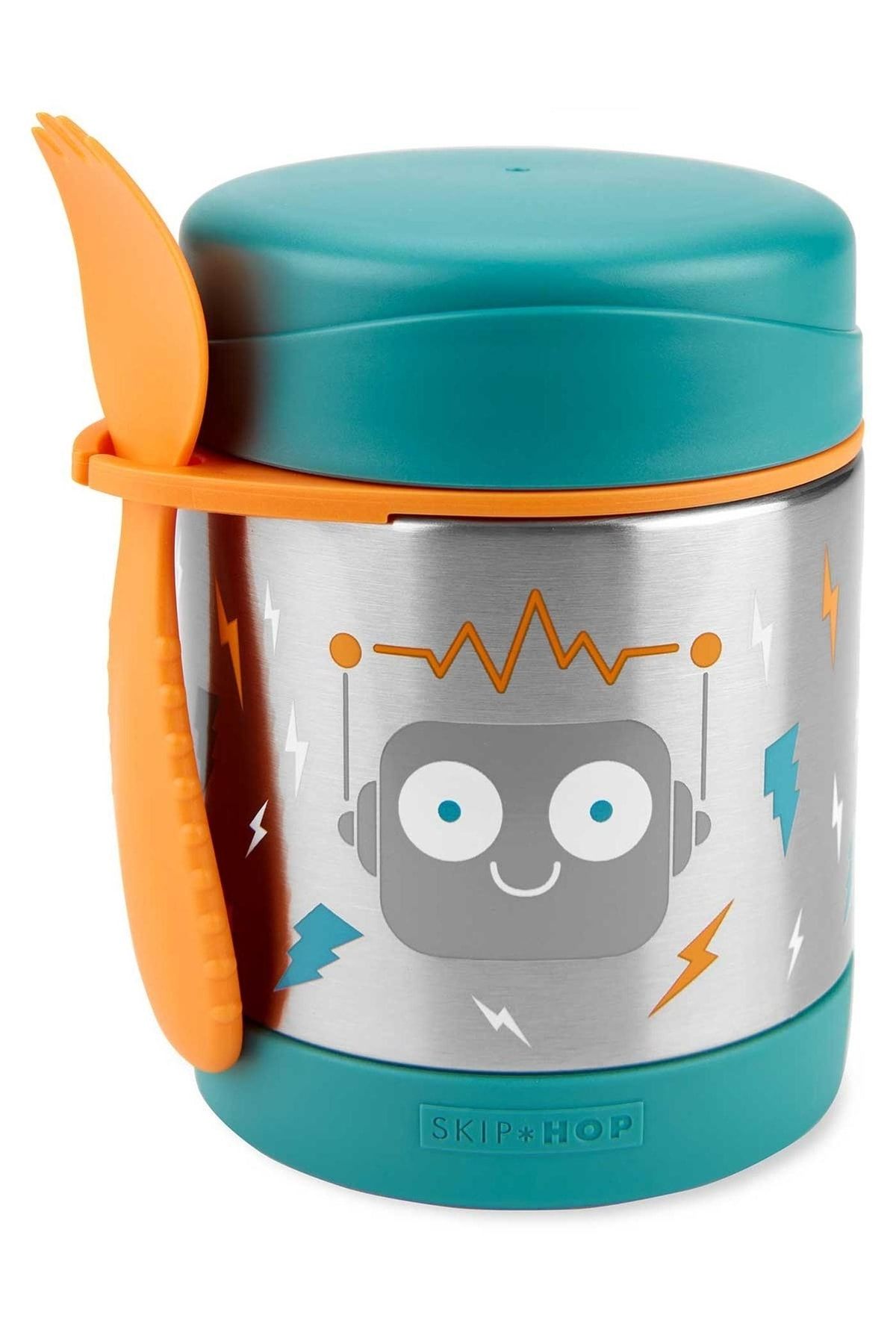 Термос Skip Hop Zoo из нержавеющей стали 325 мл Robot P168719S9744