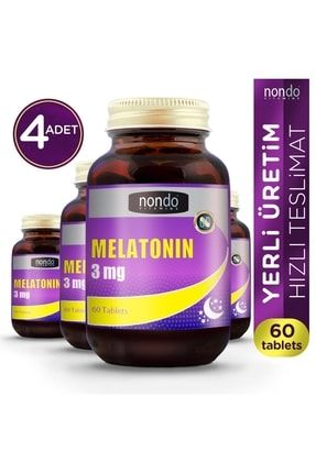 Melatoninn 3 Mg 60 Tablet 4 Adet MLNND3