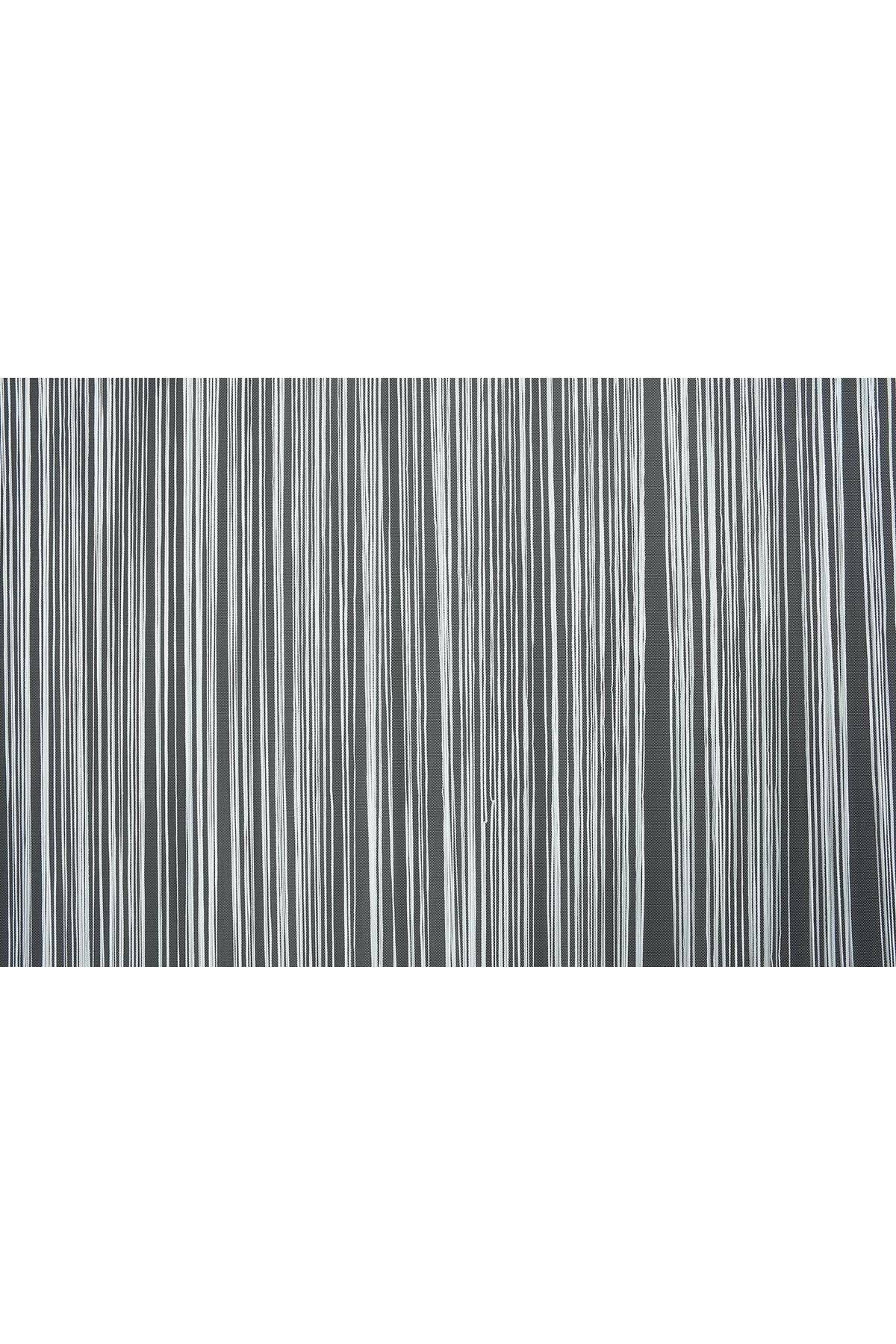 AKÇA TEKSTİL-300x280 cm Off-White Rope Curtain - Thin Chain Color 4
