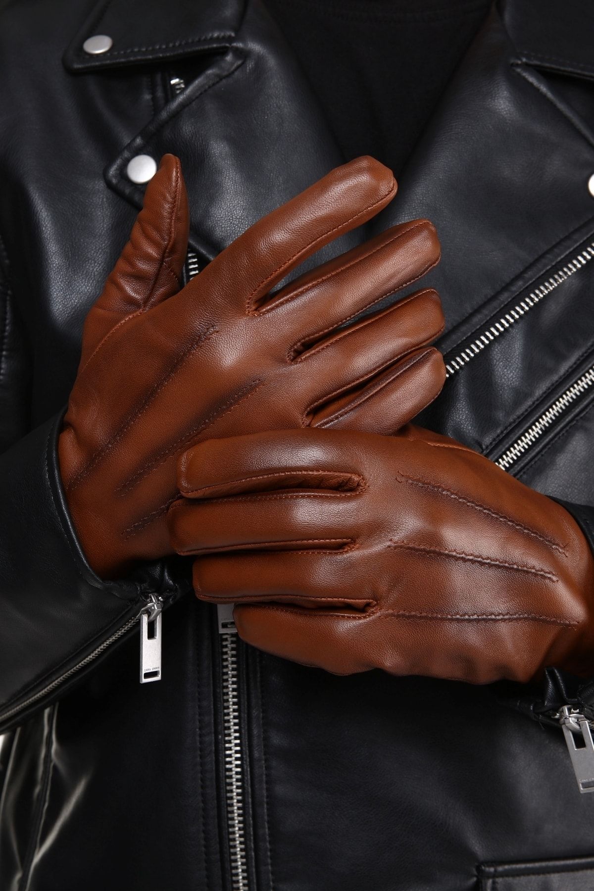 CE-YIL LEATHER PRODUCTS Мужские перчатки из натуральной кожи MOEL852