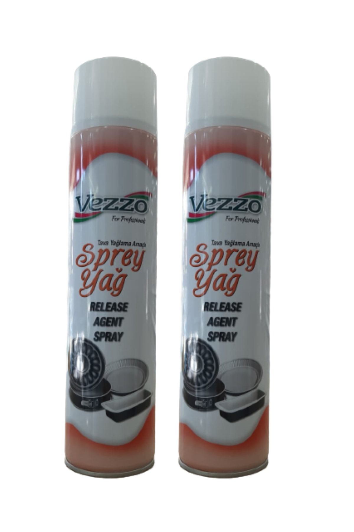 PASTRY PLANET 2 Li Set Tava Yağı Sprey (2x600 Ml)