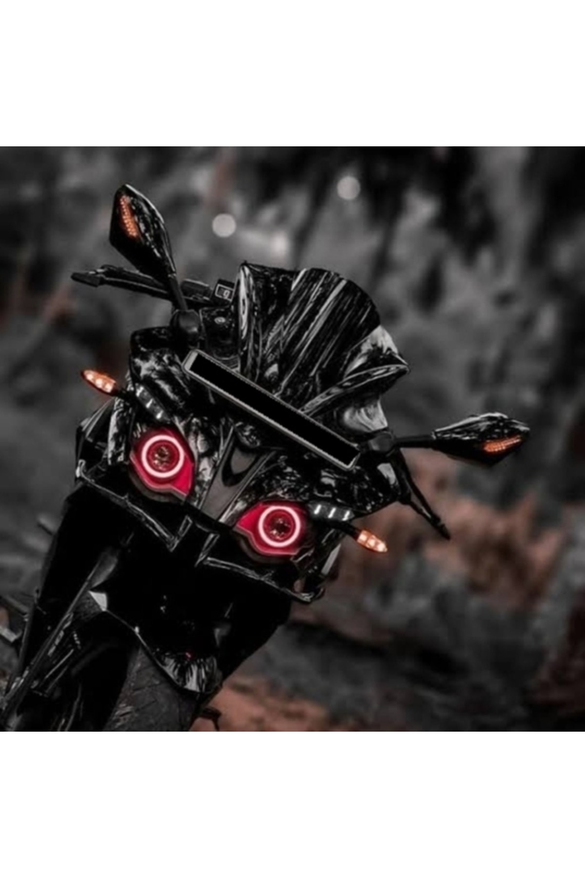 Lambbos Bajaj Pulsar Rs200 Kırmızı Angel Eyes Halka