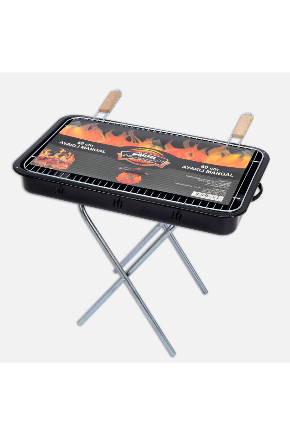 60 Cm Ayaklı Mangal 2