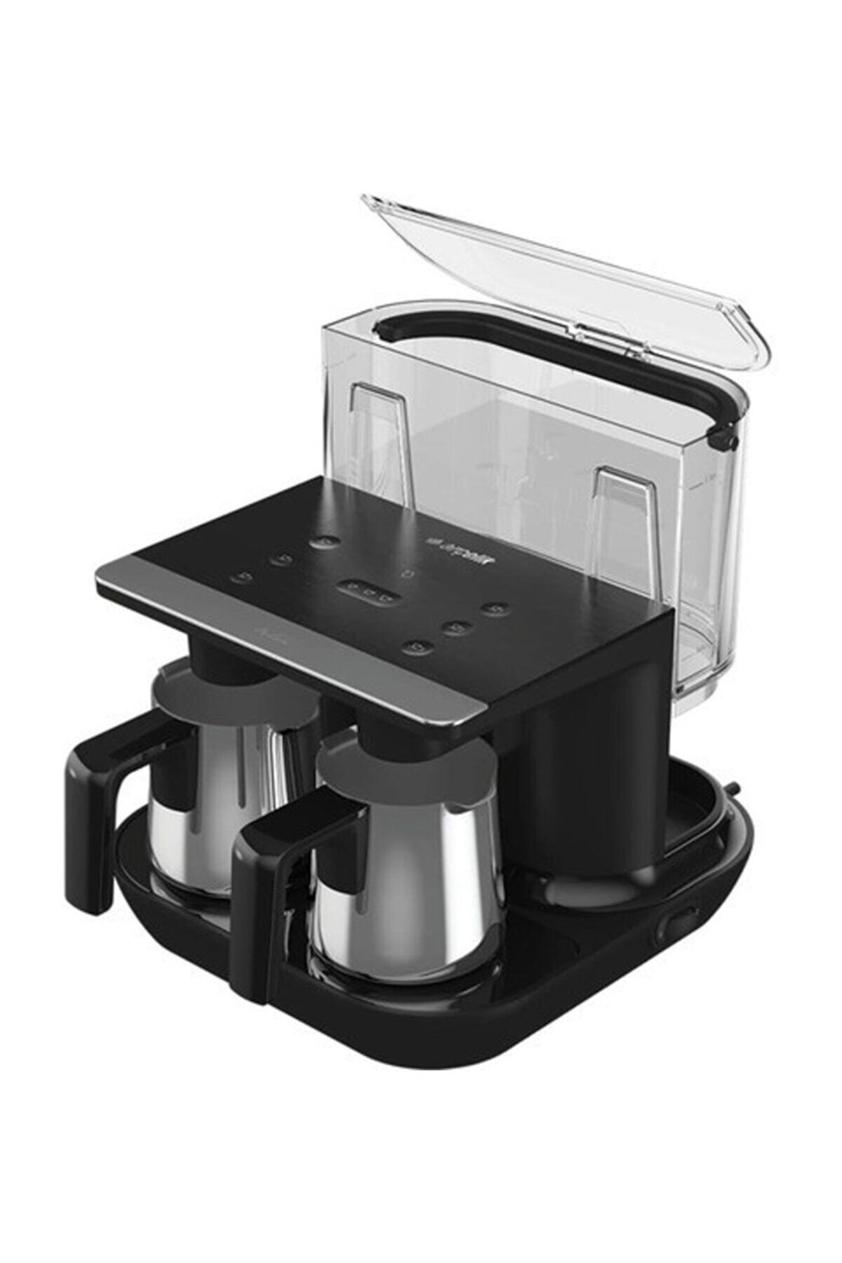 Arçelik Tkm 9961 S Siyah Çelik Ikili Türk Kahve Makinesi Tkm9961s
