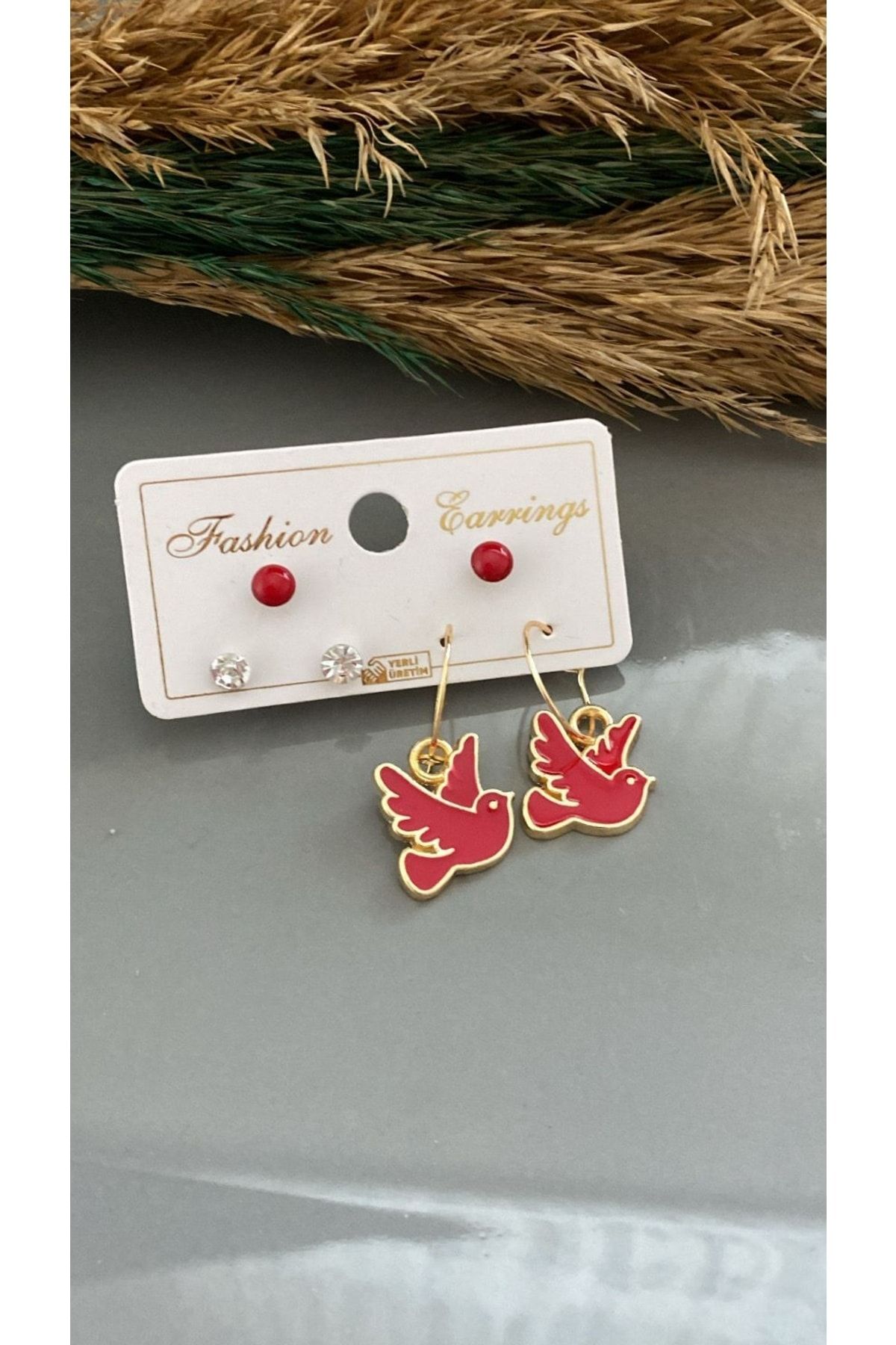 3 pair earring clearance set