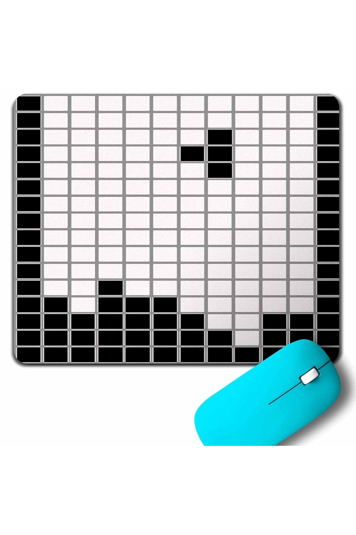 Kendim Se tim Atari Arcade Tetris Nostalgic Game White Mouse Pad