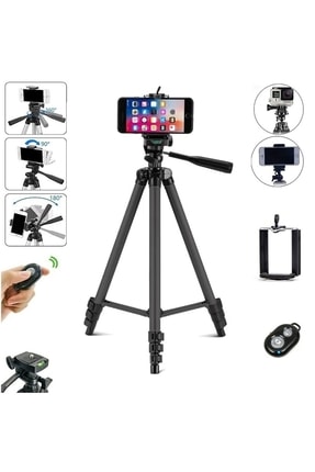 İstanbul Teknoloji Profesyonel 106 Cm 3120 Tripod Bluetooth Kumandalı Telefon...