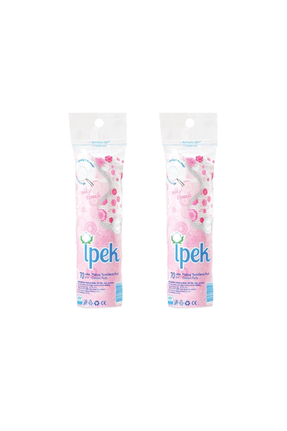 İpek Pamuk Makyaj Temizleme Pedi 70x2