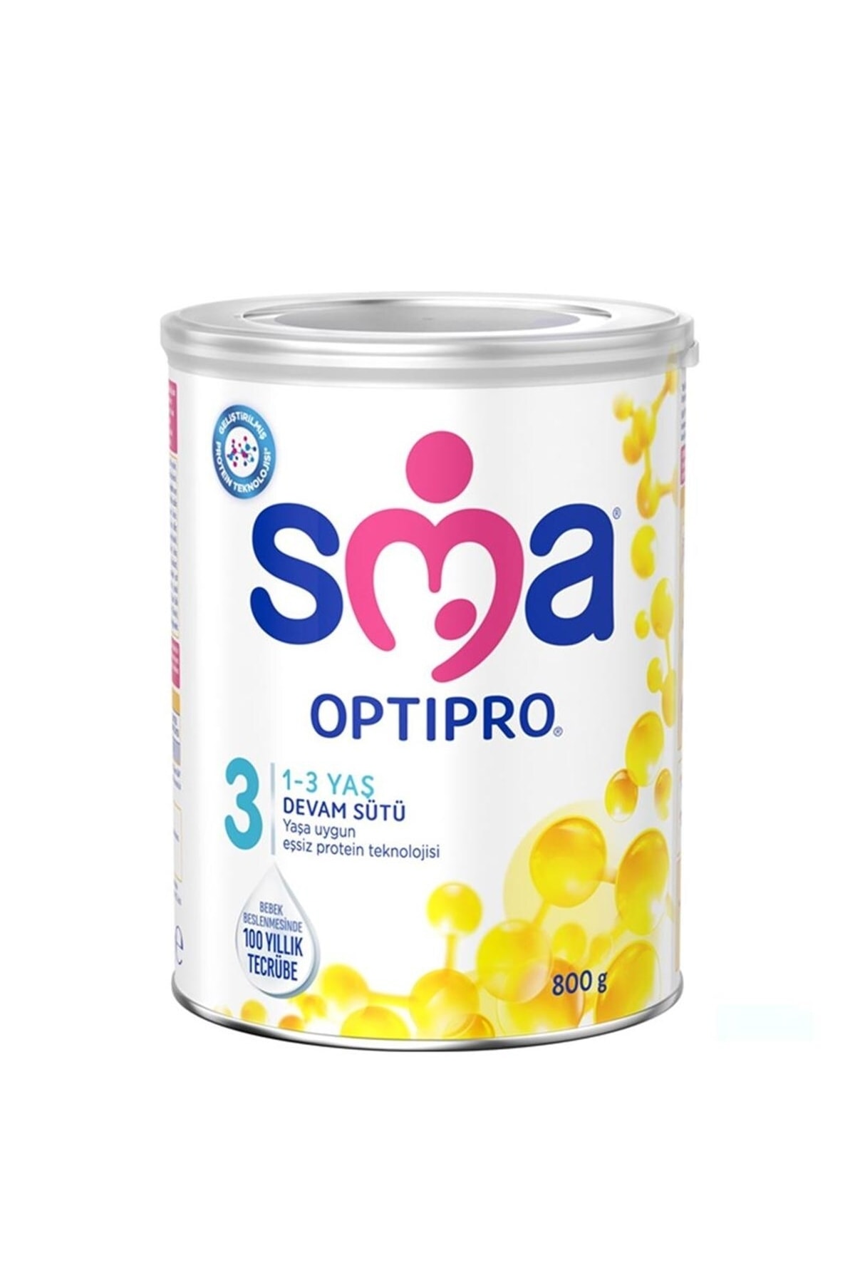 SMA Probiyotikli Optıpro 3 Numara 800 Gr 1-3 Yaş Devam Sütü (miad:06/2023)