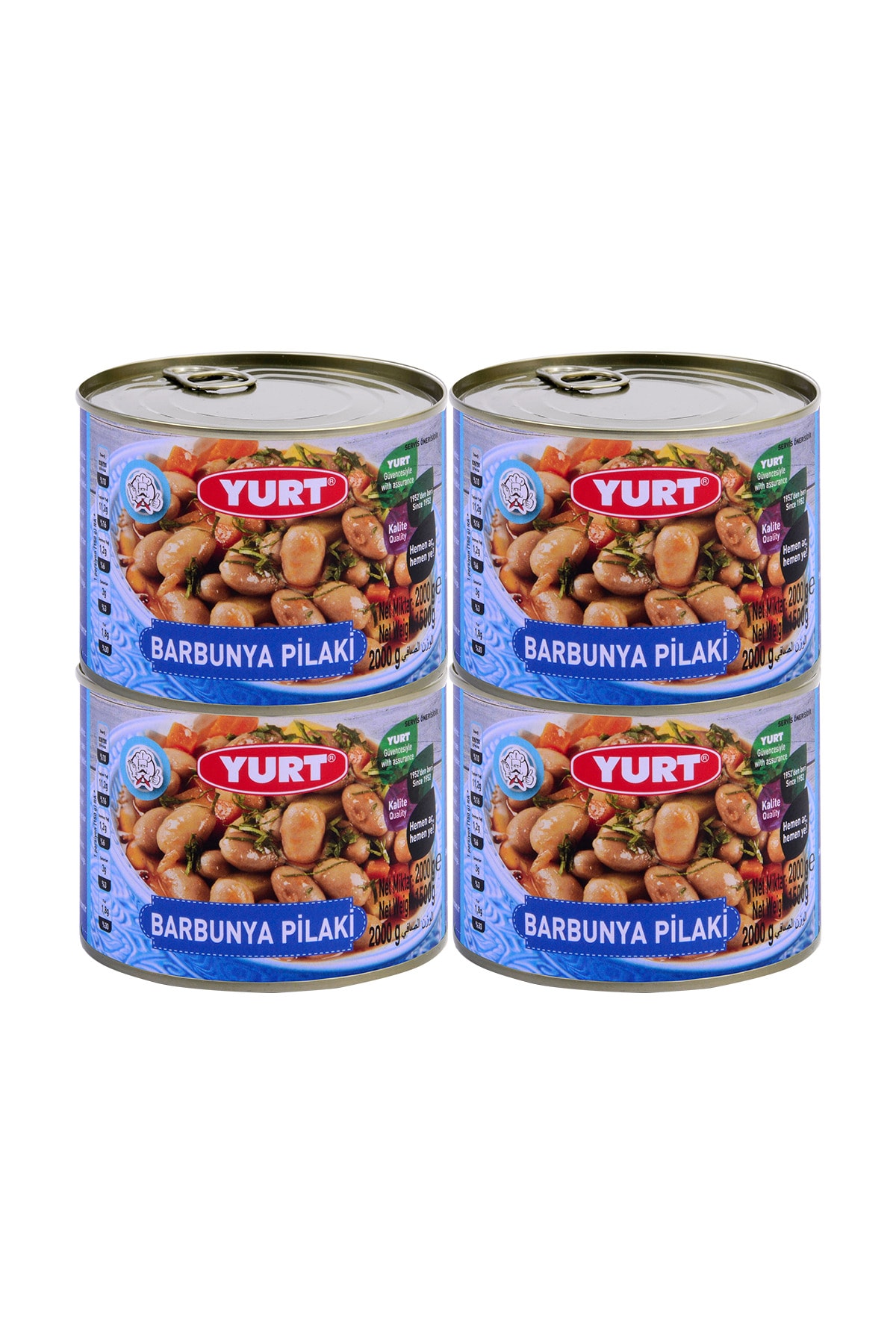 Yurt - Barbunya Pilaki 200 gr *4 Adet