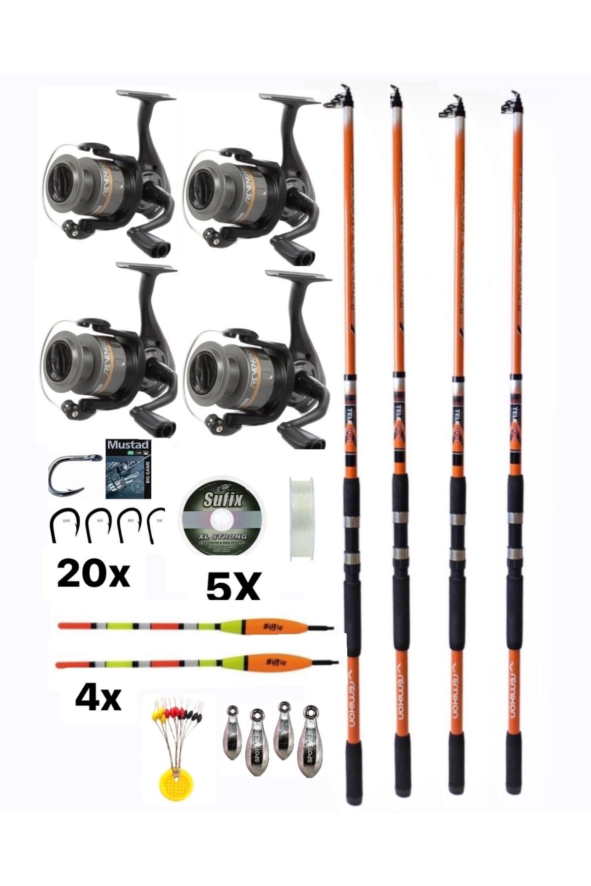 Remixon Fishing Rod Set