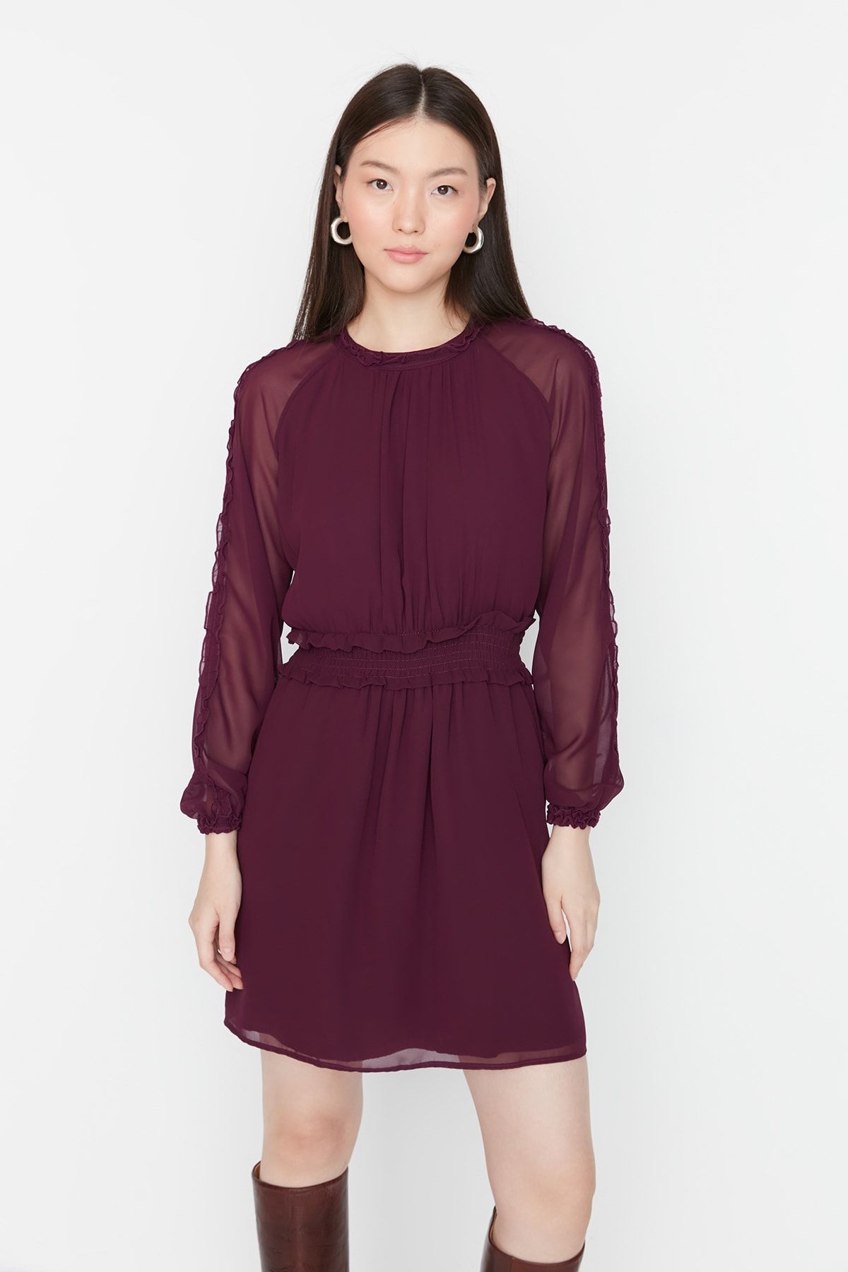 Trendyol Collection Kleid Lila Skater