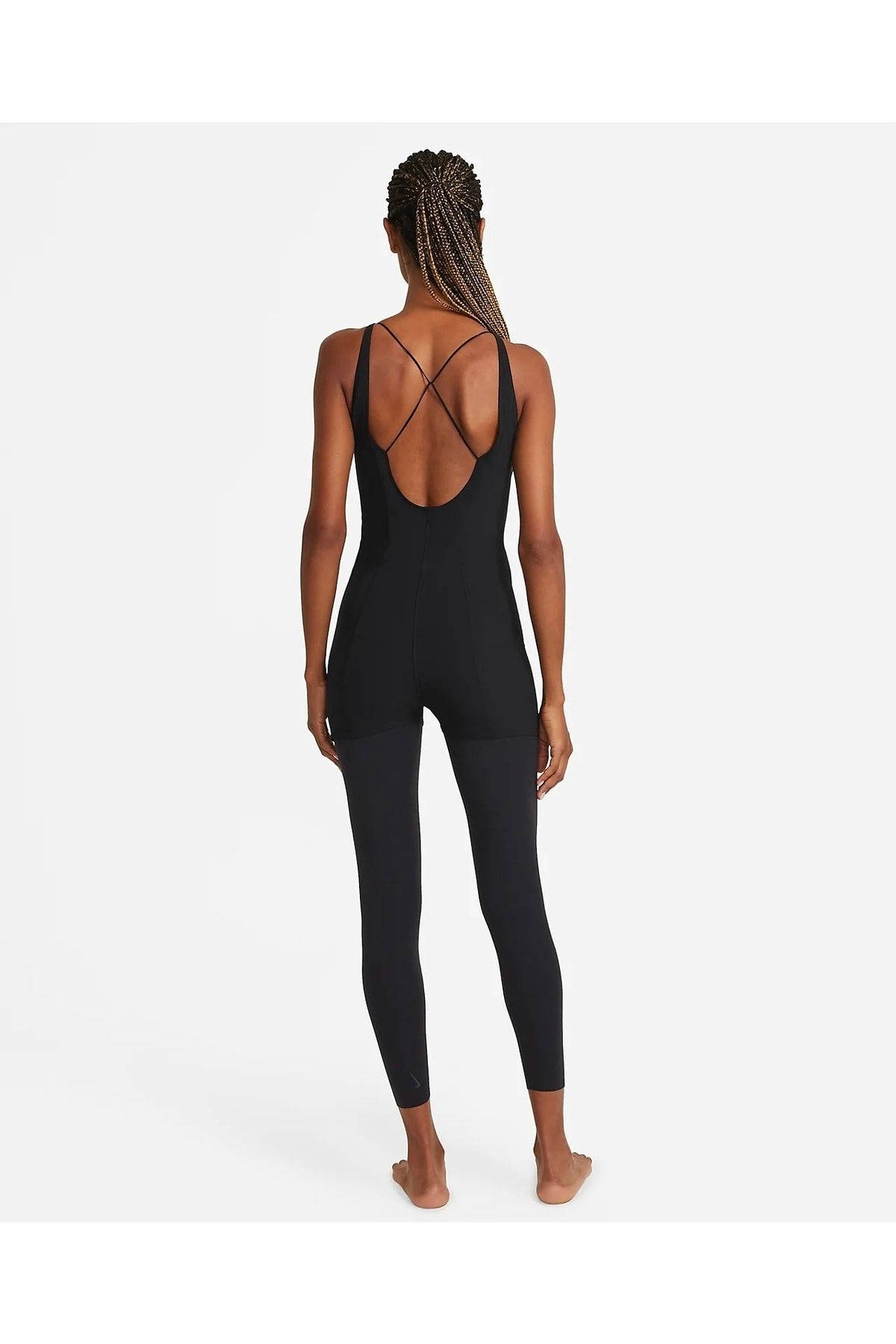 Nike Yoga Jumpsuit - Black - Trendyol