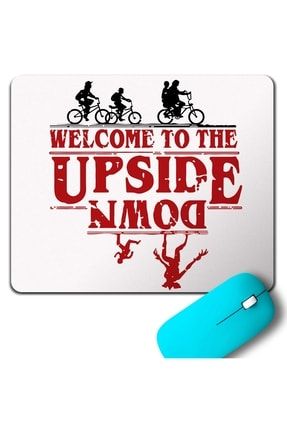Stranger Thıngs Welcome To The Upsıde Down Bisiklet Mouse Pad M012735