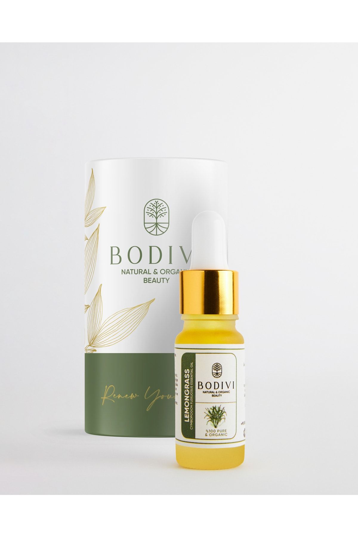 Bodivi Organik Saf Limon Otu Yag?ı 8 Ml