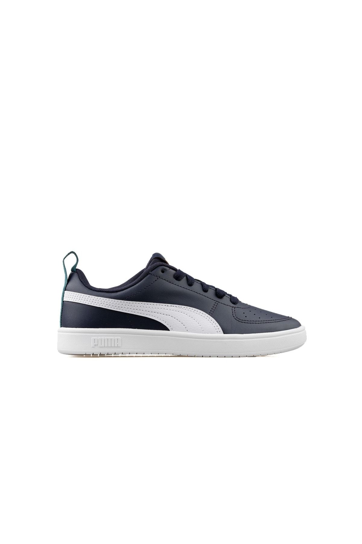 آبی دریایی - 38431103 Rickie Jr Young Casual Shoes White Puma