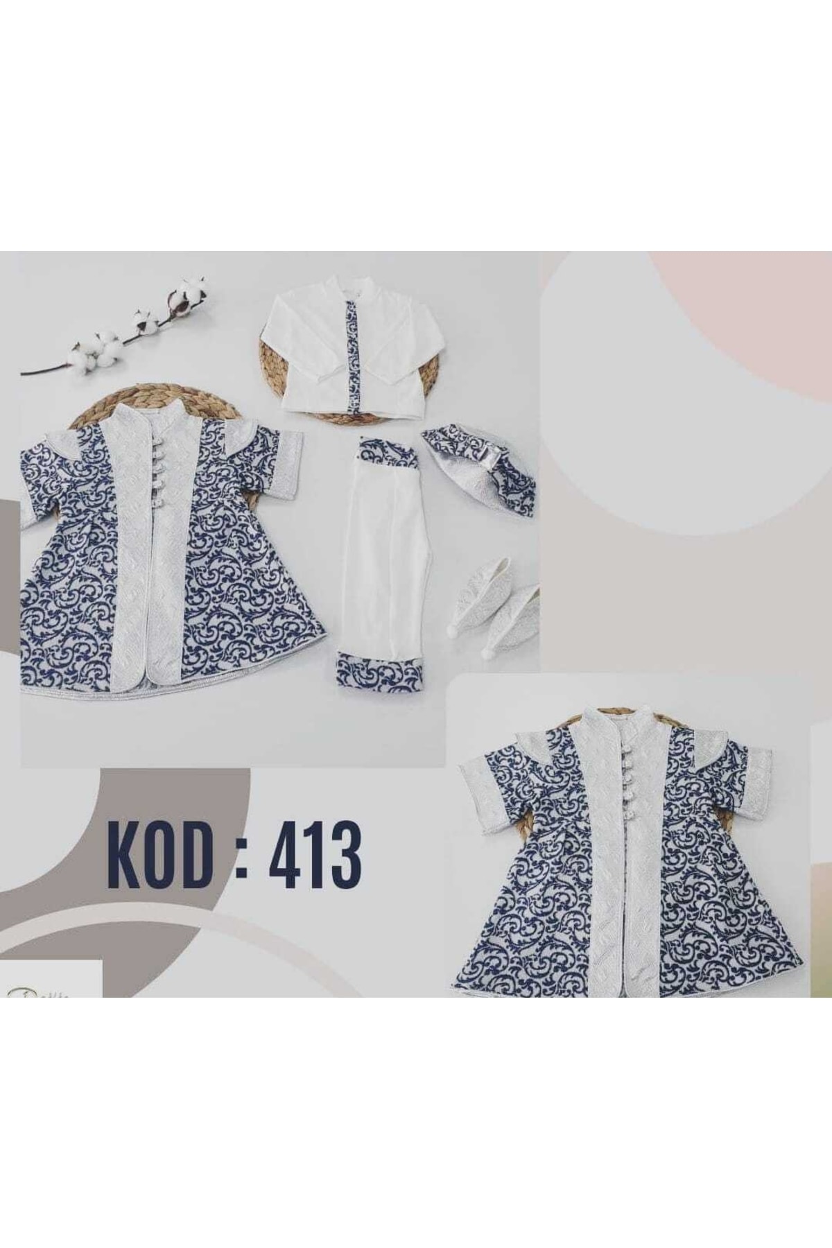 Baby Boy Mevlütlük Şehzade Circumcision Clothing