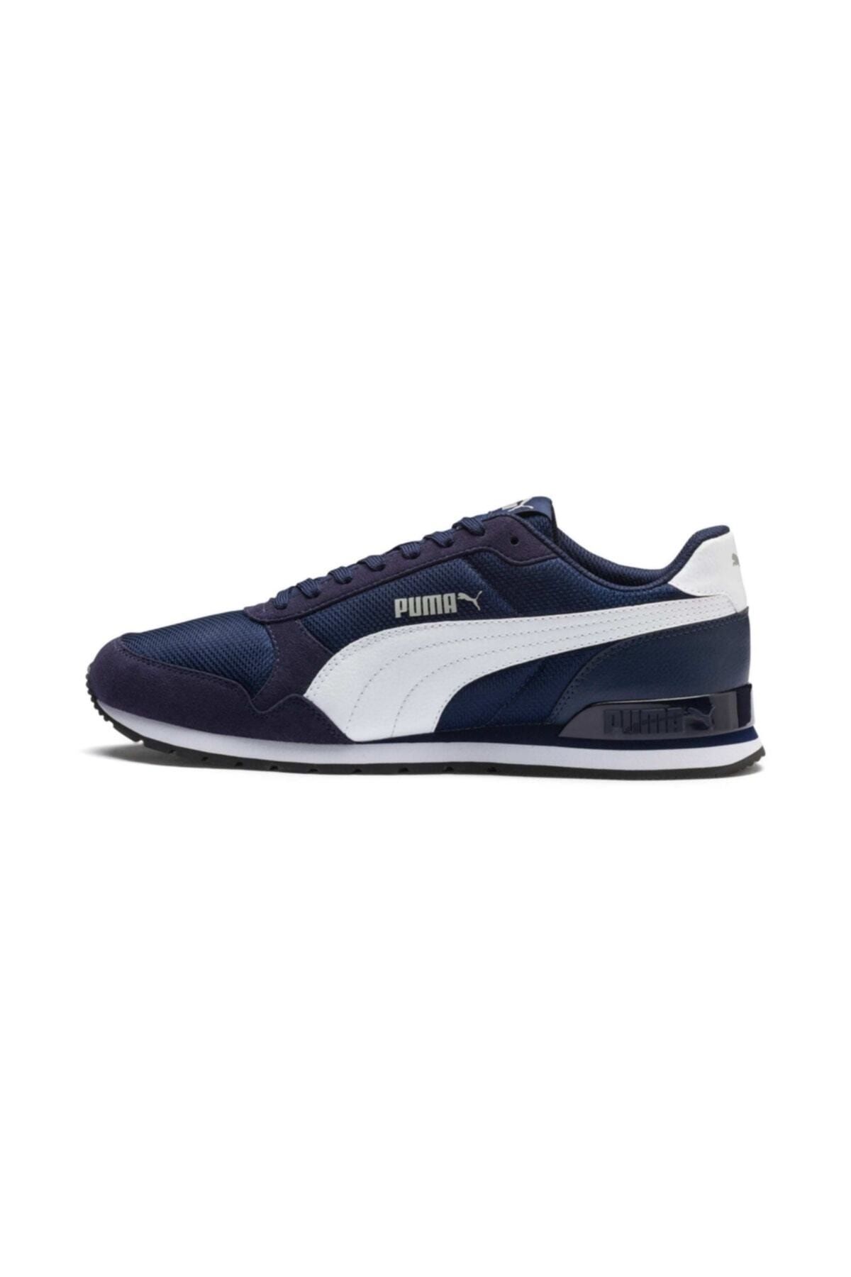 Puma St Runner V2 Mesh Anthracite White Men s Sneaker Shoes