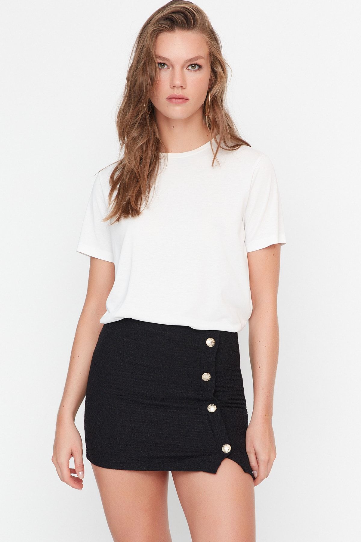 Trendyol Collection Rock Schwarz Mini