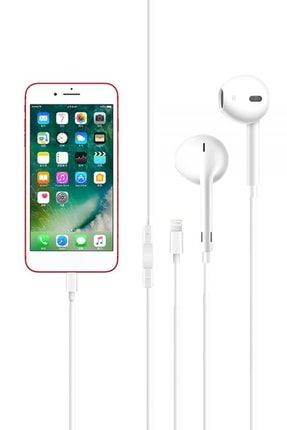 Iphone 13 Uyumlu Mikrofonlu Iphone Earpods Beyaz Kablolu Kulakiçi Kulaklık İPHONE.KULAKLIK2.45