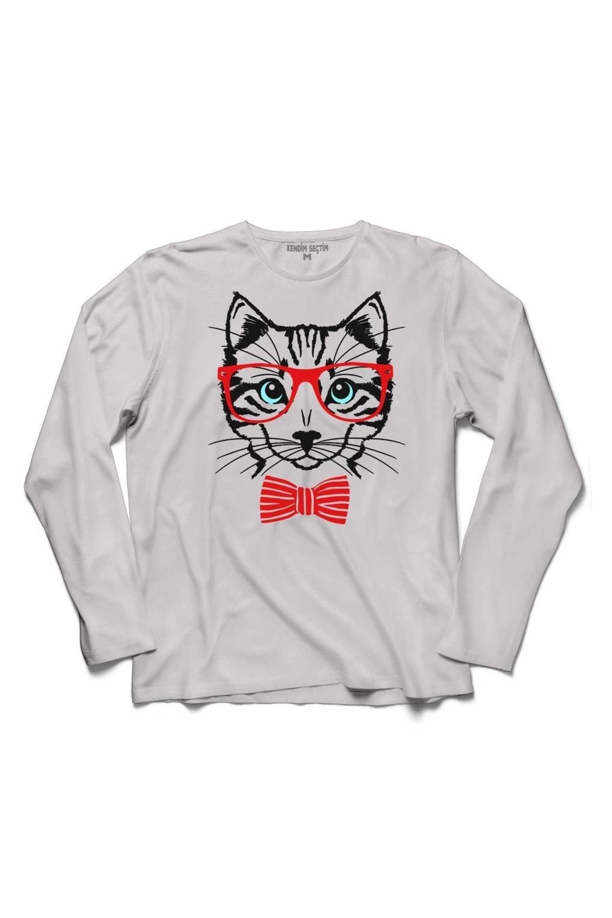 Hipster cat shirt cheap