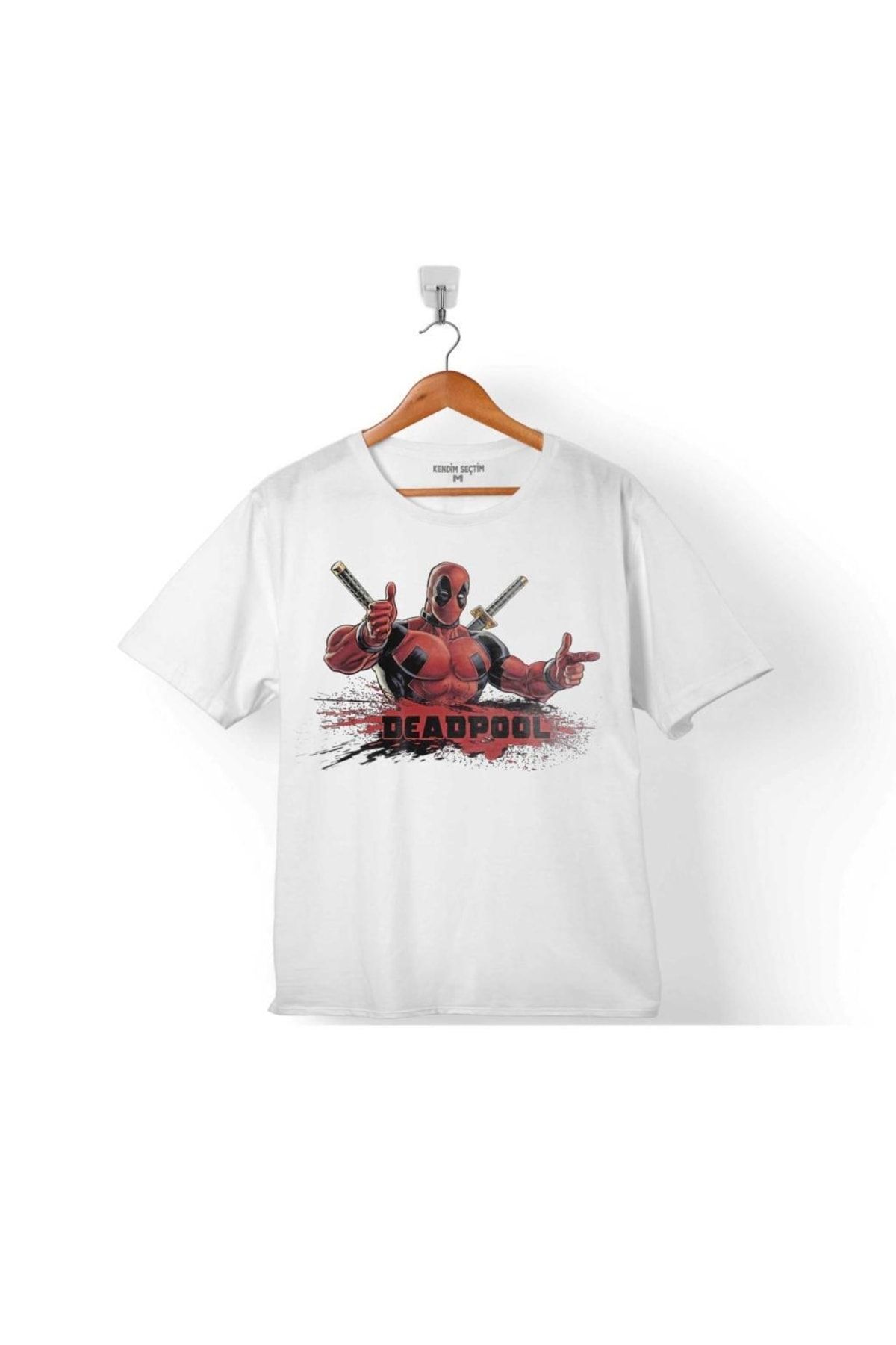 Deadpool t on sale shirt white