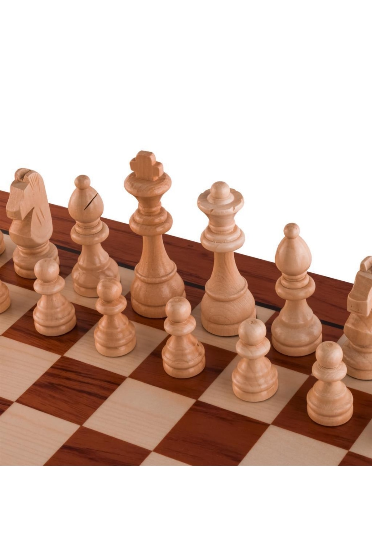 هلنا وود آرت صفحه شطرنج گردویی (مربع چوبی) (50x50 سانتی‌متر)