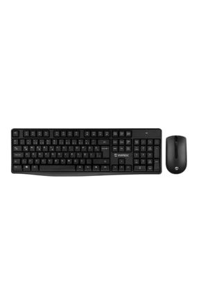 Km-7500 Siyah Kablosuz Q Multimedia Klavye + Mouse Set ST00506