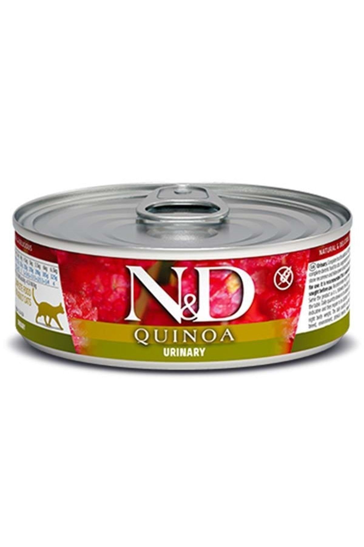 N & D Quinoa Urinary Idrar Yolları Sağlığı Için Ördekli Kedi Konservesi