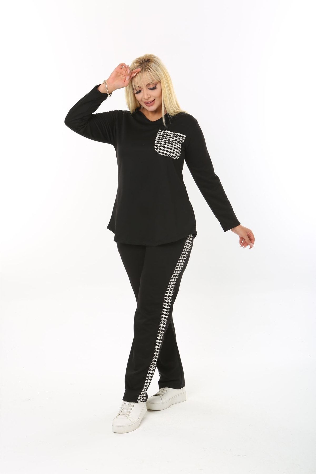 Mami Autumn Winter Large Size Two Thread Fabric 2 Piece Bottom