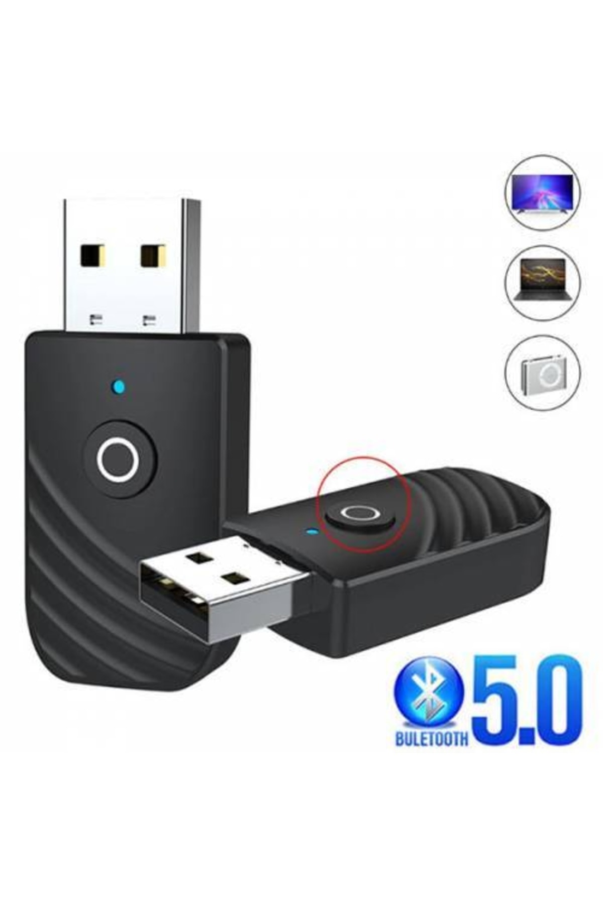 coofbe 3in1 Usb Bluetooth Receiver Tv Adaptörü Fm Transmitter Bluetooth
