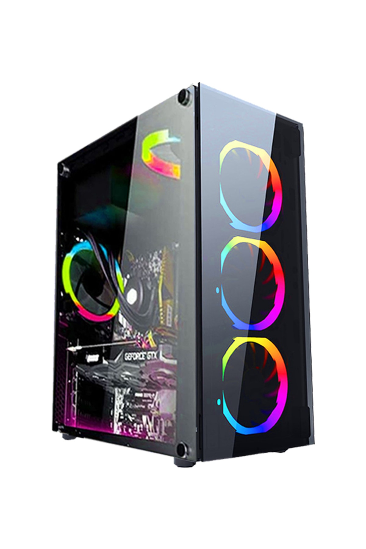 Vulcan Lite X40 i5 3470 8GB RAM 512GB SSD GT730 4GB Ekran Kartlı 18.5" Monitörlü Masaüstü Bilgisayar 2