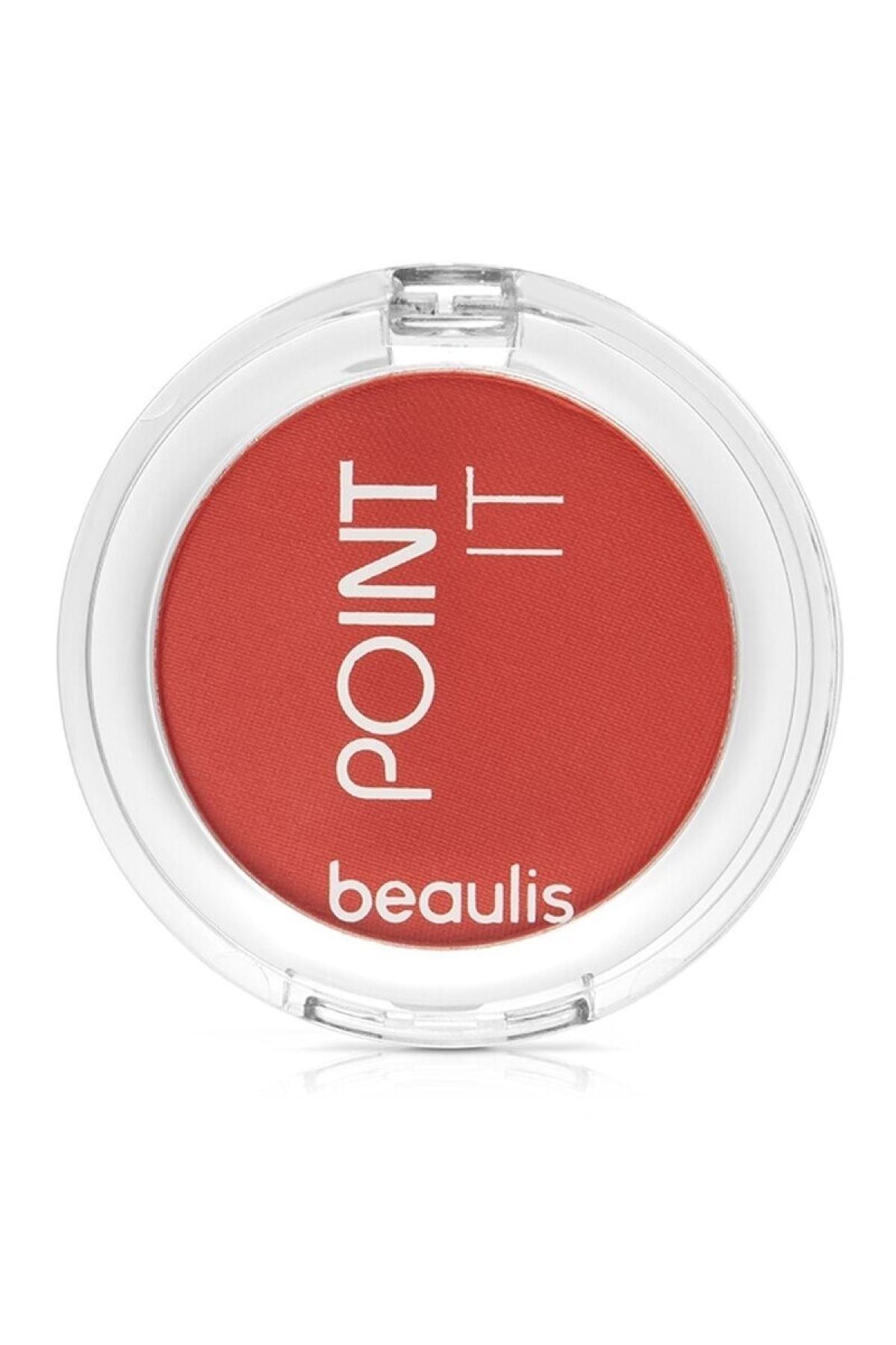 beaulis سایه چشم مات Point It بافت مخملی شماره 302 رنگ قرمز