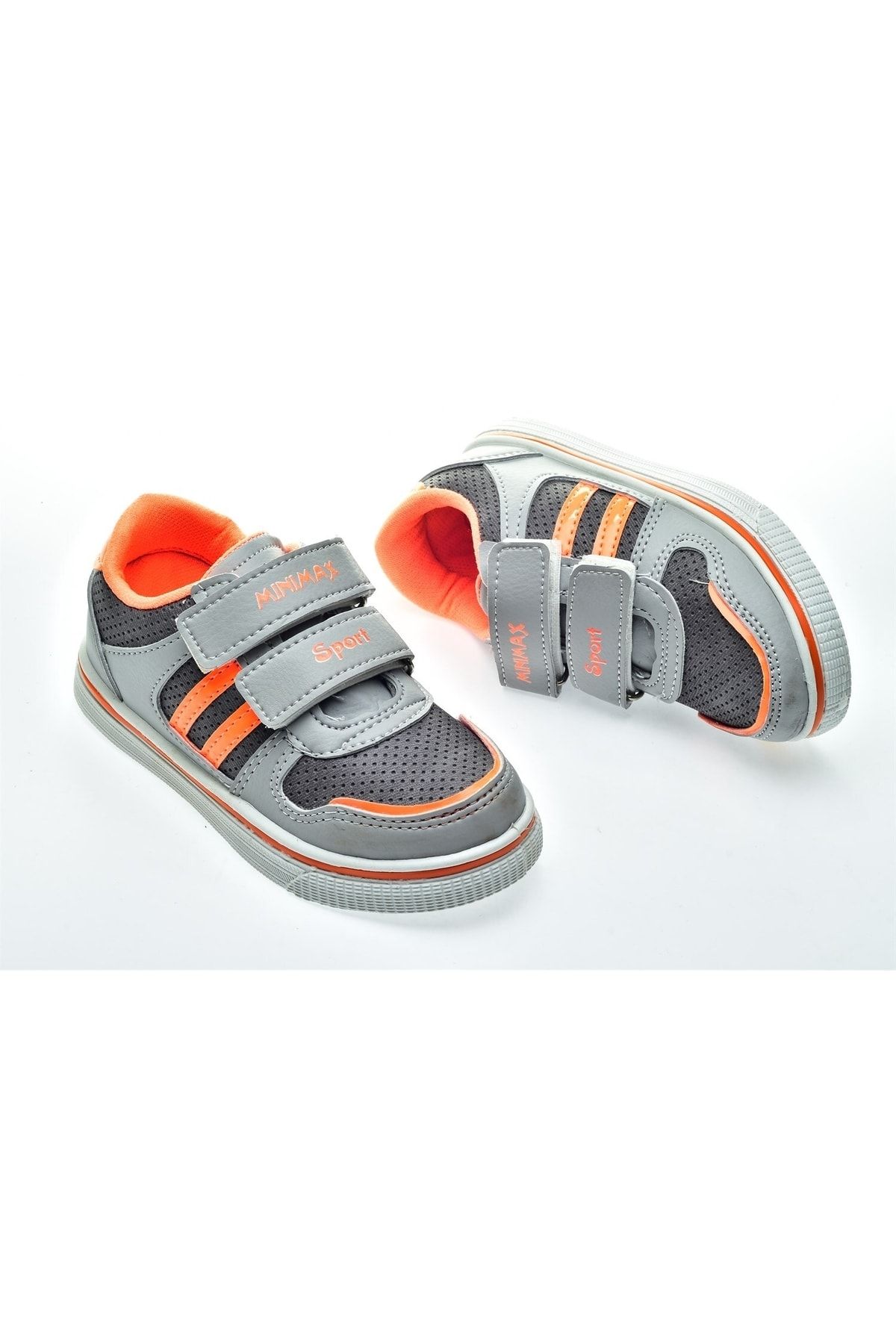 Gray velcro shoes online