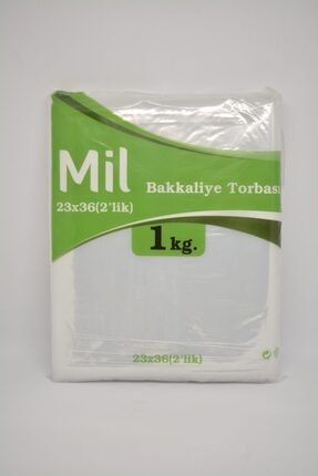 Bakliyat Poşeti 2'lik 23 Cm X 36 Cm 1 Kg (bakkaliye Torbası) 0383