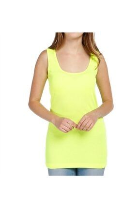 Kadın Sarı Basic Tişört - Bga078366 BAGNKA-25-799