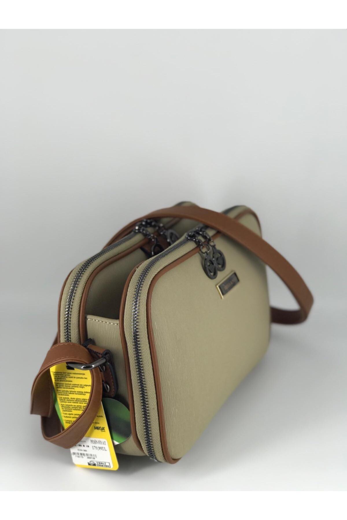 Mega Bloks-Women's Cream Crossbody Bag 1