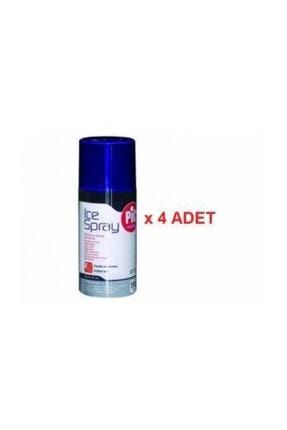 4 Adet - Solution Ice Sprey 150ml - Soğutucu Sprey 150 ml