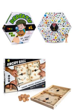 Dedektif & Angry Ball Aile Kutu Ve Eğlence Oyunu 17680190